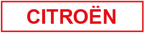 Citroen Schriftzug