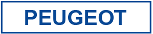 Peugeot Schriftzug