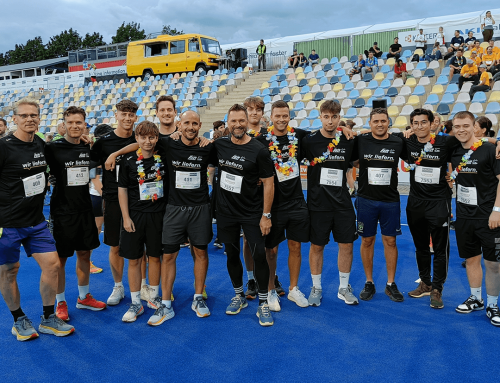 Autoteile Post beim Santander RUN & FUN Firmenlauf
