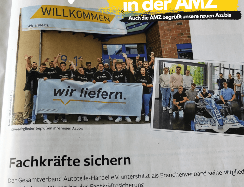 Unsere neuen Azubis in der Aftermarketzeitschrift