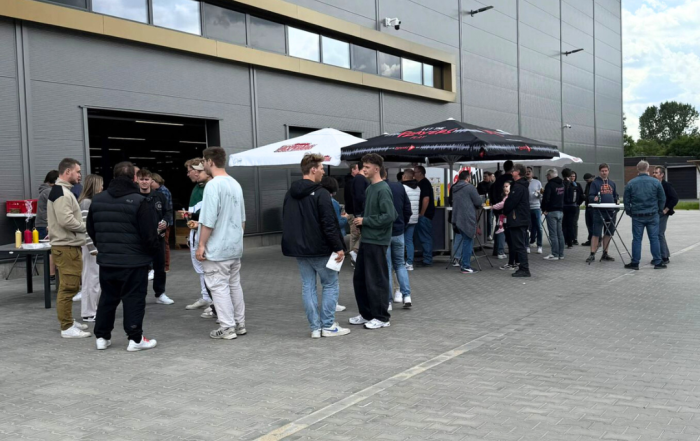 Einweihung neue Lagerhalle